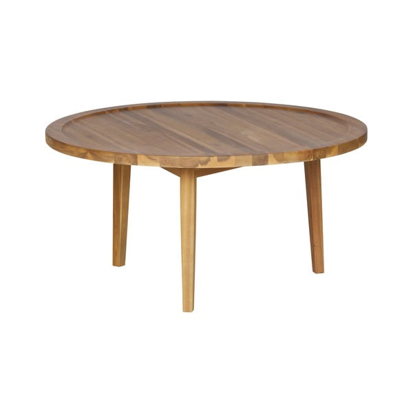 Prirodni stolić za kavu vtwonen Sprokkeltafel, ⌀ 80 cm