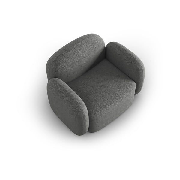 Tamno siva fotelja Blair – Micadoni Home-image-3
