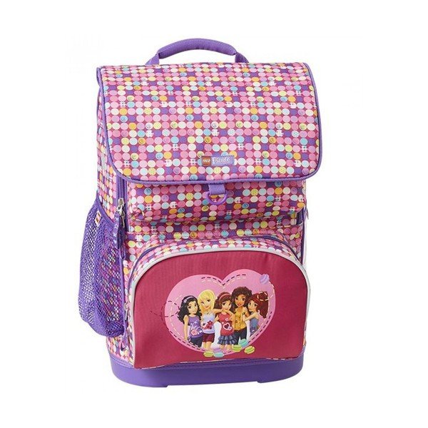 Školski ruksak s LEGO® Friends torbom Confetti Optimo