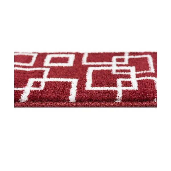 Crveni set tepiha za stepenice 13 kom 22x73 cm Geometric – Mila Home-image-1