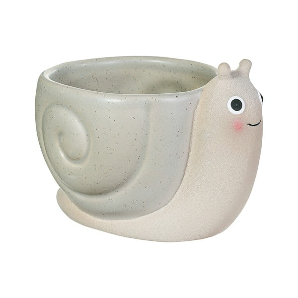 Glinena ukrasna tegla za cvijeće ø 9 cm Snail – Sass & Belle