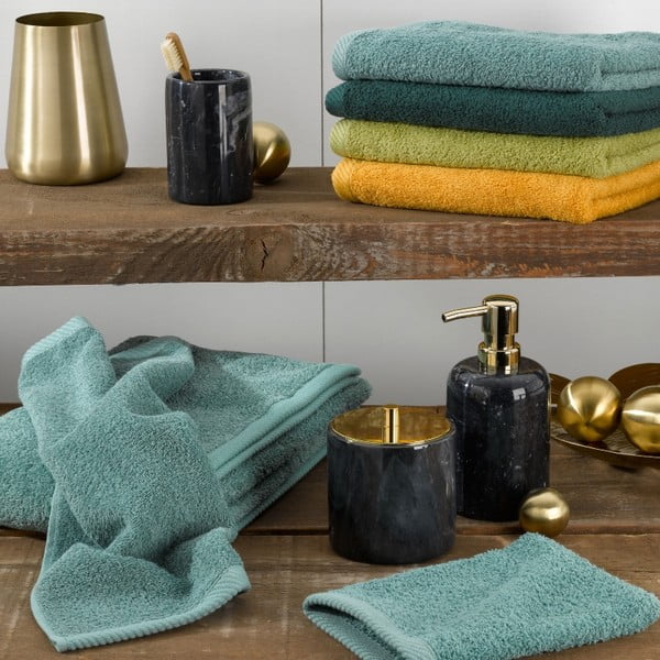 Čaša od crnog mramora za četkice za zube Kela Liron-image-2