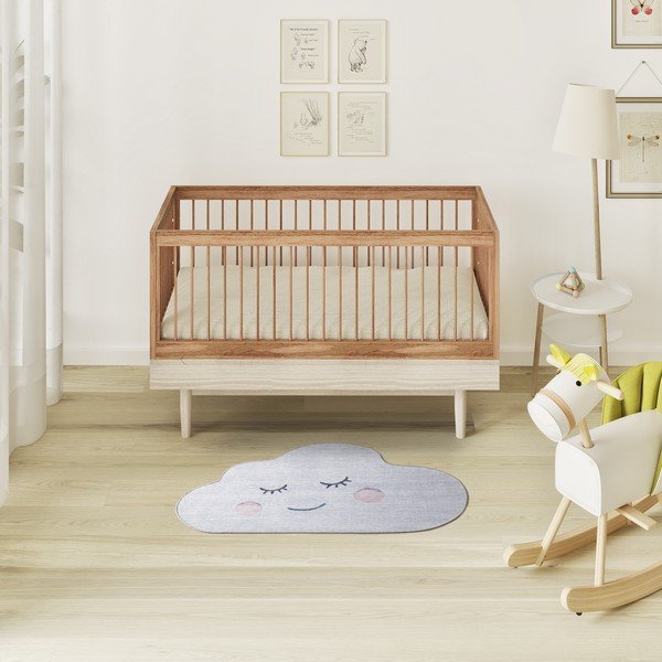 Svijetlo sivi periv dječji tepih 80x120 cm Candy – Universal-image-1