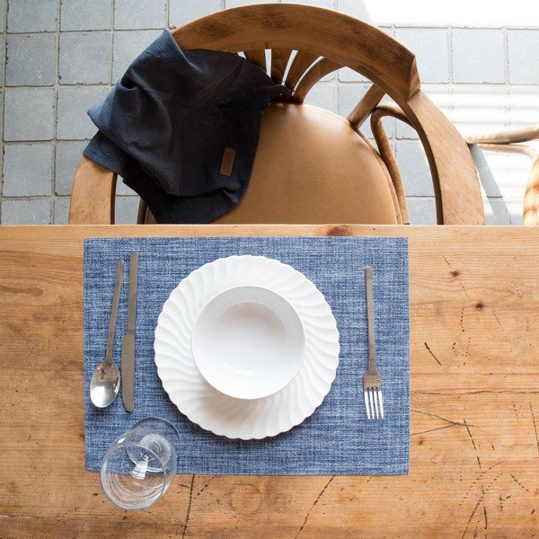 Plavi podmetač za stol Tiseco Home Studio, 45 x 33 cm-image-1