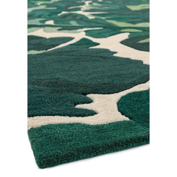 Tamno zeleni ručno rađen vuneni tepih 160x230 cm Matrix – Asiatic Carpets-image-2
