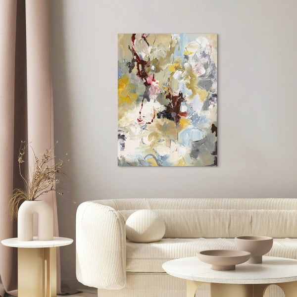 Slika s ručno oslikanim elementima 60x80 cm Free Play 1    – Malerifabrikken-image-2