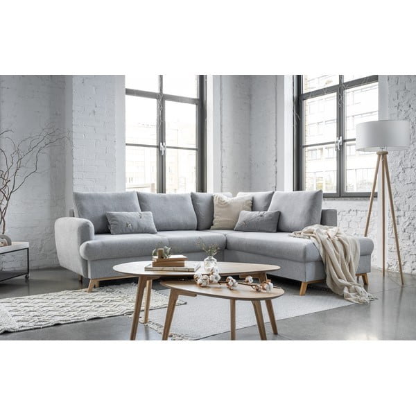 Svijetlo siva sklopiva/s prostorom za odlaganje kutna garnitura (s desnim kutom/u obliku slova L) Scandic Lagom – Miuform-image-4