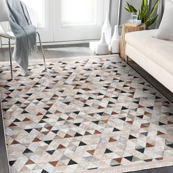 Sivo-bež tepih 160x230 cm - Mila Home-image-3