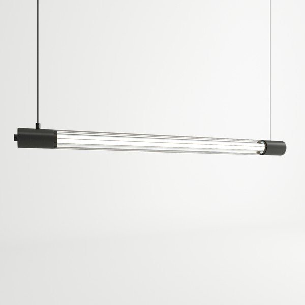 Crna metalna viseća svjetiljka VALO – Thoro-image-4