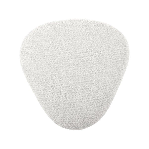 Bijeli tabure od bouclé tkanine Ada – Leitmotiv-image-3