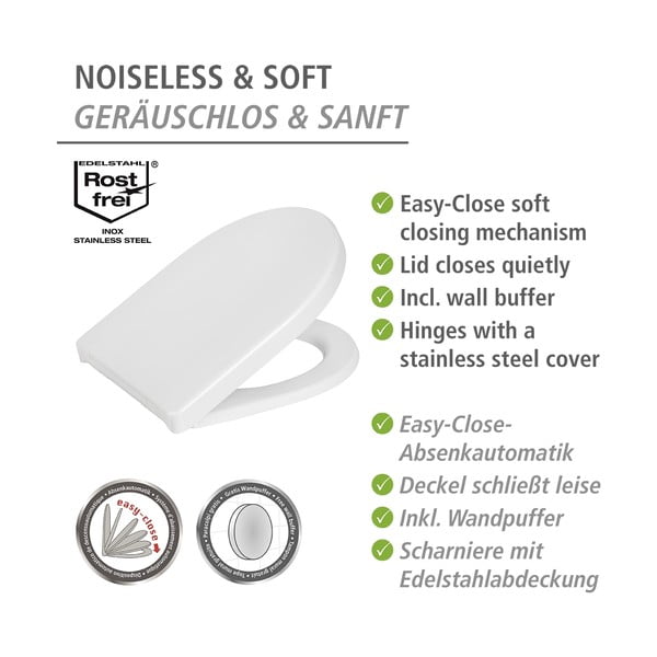 WC daska s automatskim zatvaranjem Sindia - Wenko-image-4