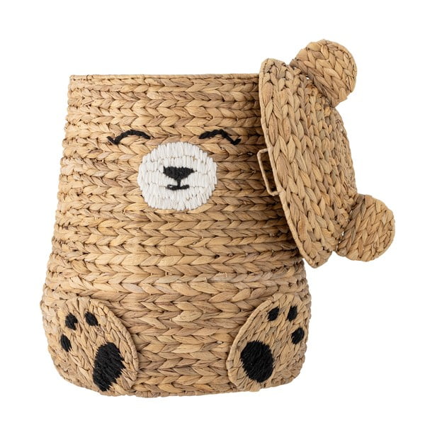 Dječja kutija za pohranu od vodenog zumbula u prirodnoj boji ø 40x57 cm Timone – Bloomingville Mini-image-4