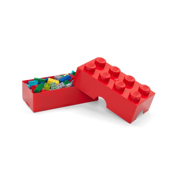 Crvena plastična dječja kutija za pohranu 20x10x7 cm – LEGO®-image-3