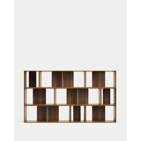 Modularni sustav polica 9 kom u dekoru hrasta u prirodnoj boji 202x114 cm Litto – Kave Home-image-3