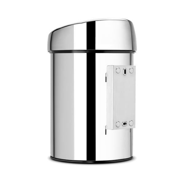 Željezna kanta za smeće na dodir u sjajno srebrnoj boji 3 l Touch Bin – Brabantia-image-4