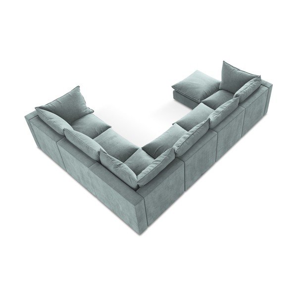 Plava kutna garnitura (s desnim kutom/u obliku slova "U") Manao – Makamii-image-3