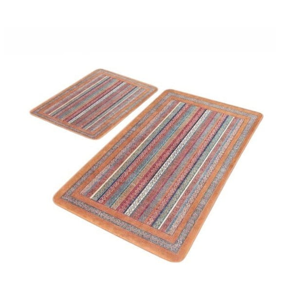 Od samta kupaonske prostirke u setu 2 kom 60x100 cm – Mila Home