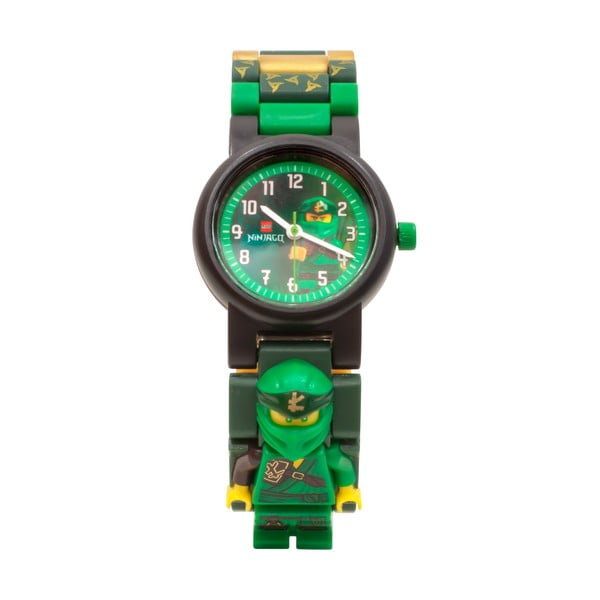 Zeleni ručni sat sa sklopivim remenom i minifiguricom LEGO® NINJAGO Lloyd-image-1