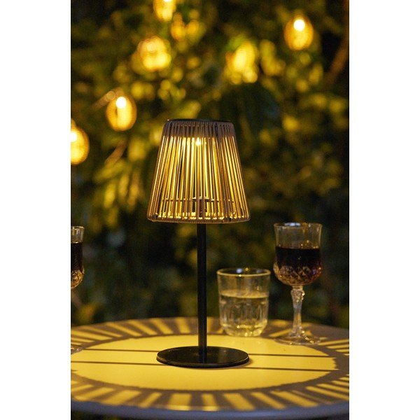 LED stolna vanjska svjetiljka sa solarnim panel ø 14 cm Salford – House Nordic-image-2