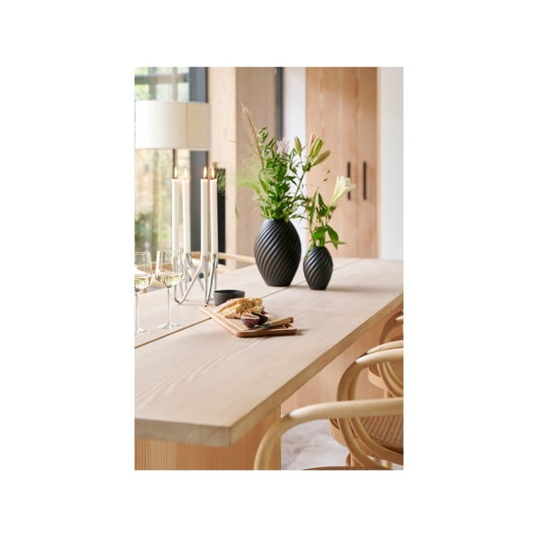 Crna porculanska vaza Morsø River, visina 26 cm-image-3