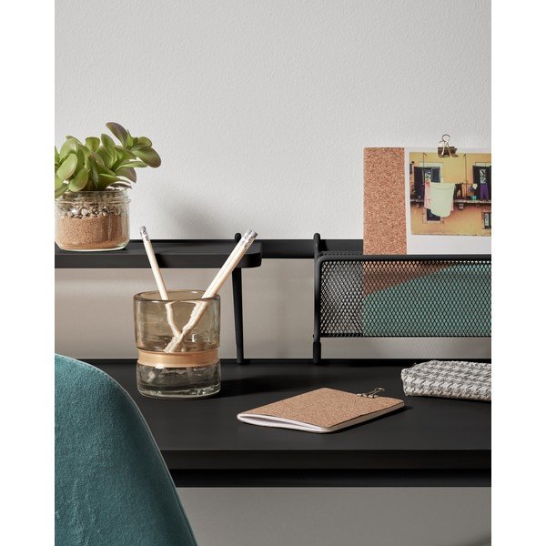 Crni pisaći stol Kave Home Foreman-image-3