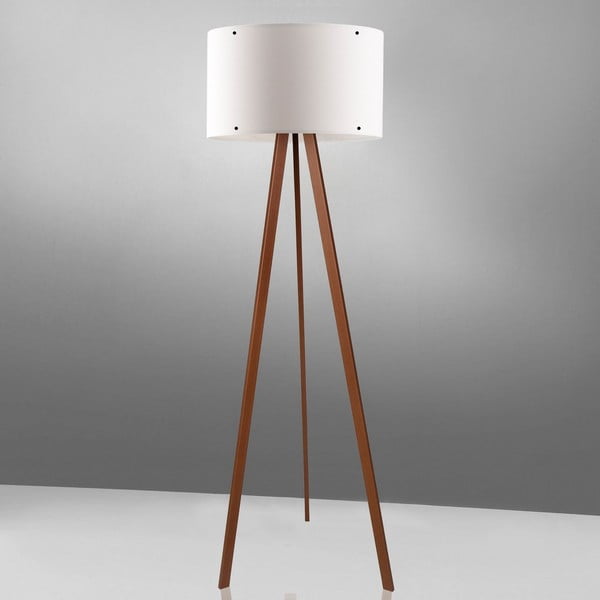 Bijela Jednostavna podna svjetiljka-image-1