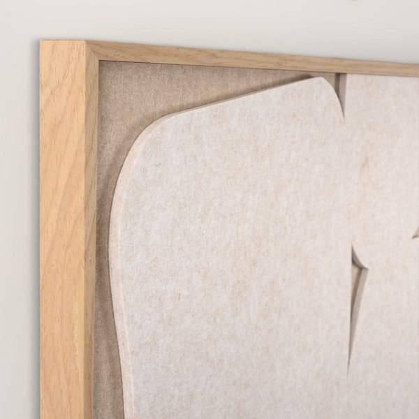 3D slika s okvirom/akustična 90x120 cm Stone Path 1 – Malerifabrikken-image-3