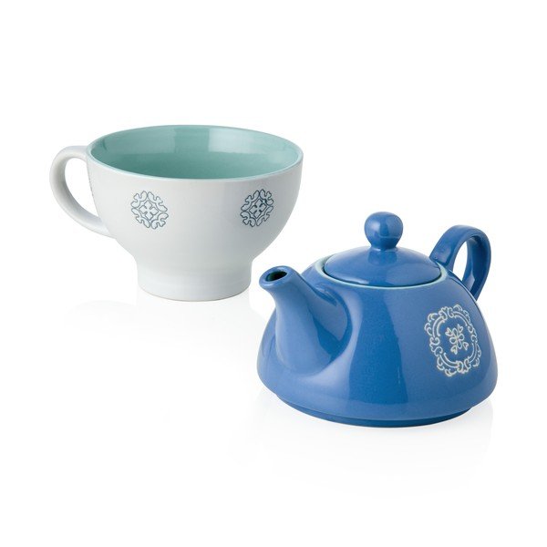Panarea Cobalt set čajnika i šalica