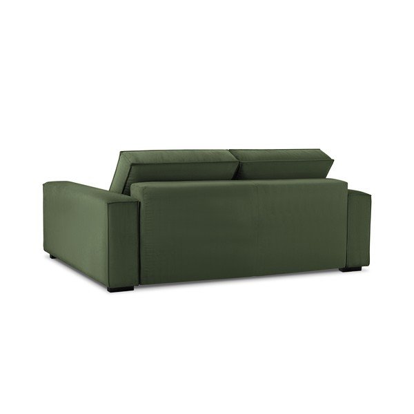 Kauč na razvlačenje od zelenog samta Mazzini Sofas Azalea-image-4