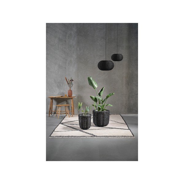 Posude za cvijeće u setu 2 kom od ratana ø 52 cm Vilda – Villa Collection-image-1