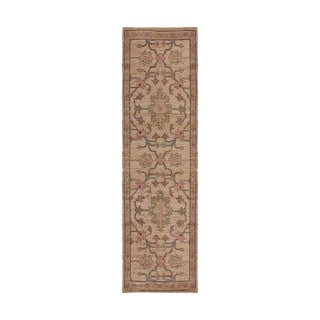 Ručno rađena staza od mješavine jute u prirodnoj boji 60x230 cm Celine Jute Global – Flair Rugs
