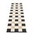 Crna/krem unutarnja i vanjska staza 70x240 cm Pix Black Vanilla – Pappelina