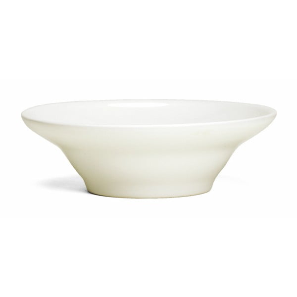 Bijeli duboki tanjur od kamenine Kähler Design Ursula, ⌀ 20 cm