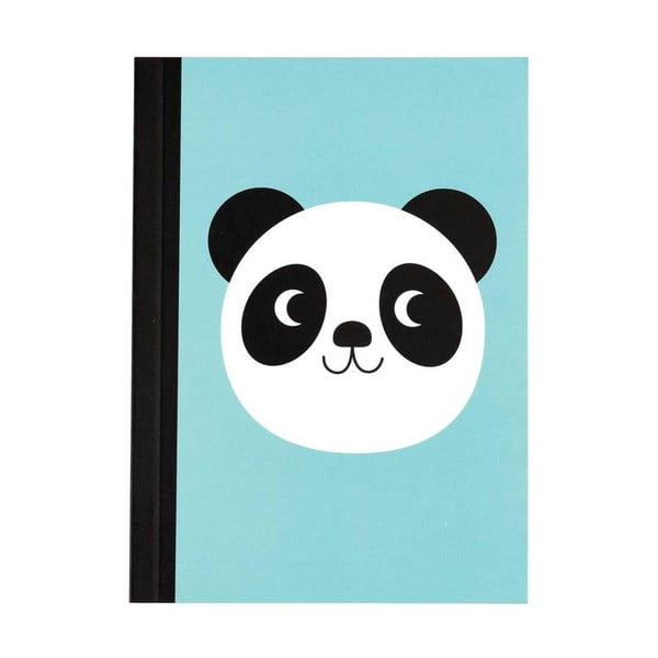 Set od 2 bilježnice s crtama s printom pande Rex London Miko The Panda