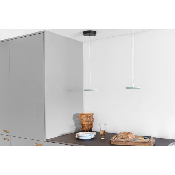 Svijetlo zelena LED viseća svjetiljka s metalnim sjenilom ø 15 cm Asteria Micro – UMAGE-image-3