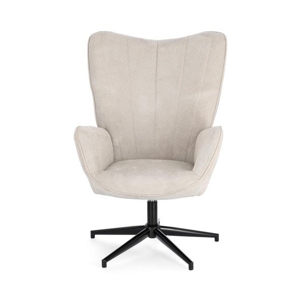 Bež okretna fotelja Inas – Bizzotto-image-2