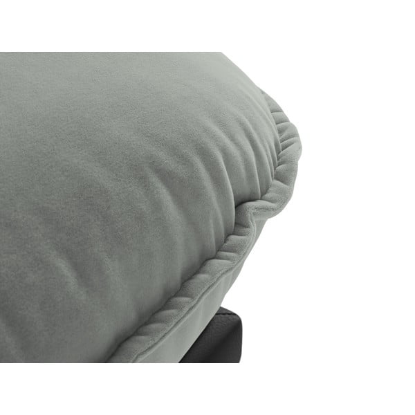 Siva baršunasti fotelja Auguste – Interieurs 86-image-1