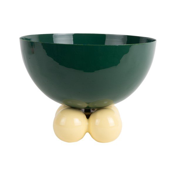 Zelena željezna zdjela ø 26 cm Double Funky – PT LIVING-image-2