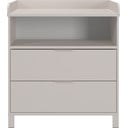 Krem dječja komoda s promjenjivim stolom 89x102x77 cm Alkmaar – Germania