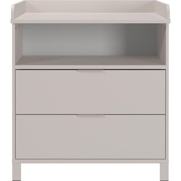 Krem dječja komoda s promjenjivim stolom 89x102x77 cm Alkmaar – Germania