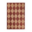 Ručno rađena staza od mješavine jute boja terakote 60x230 cm Effie Diamond – Flair Rugs