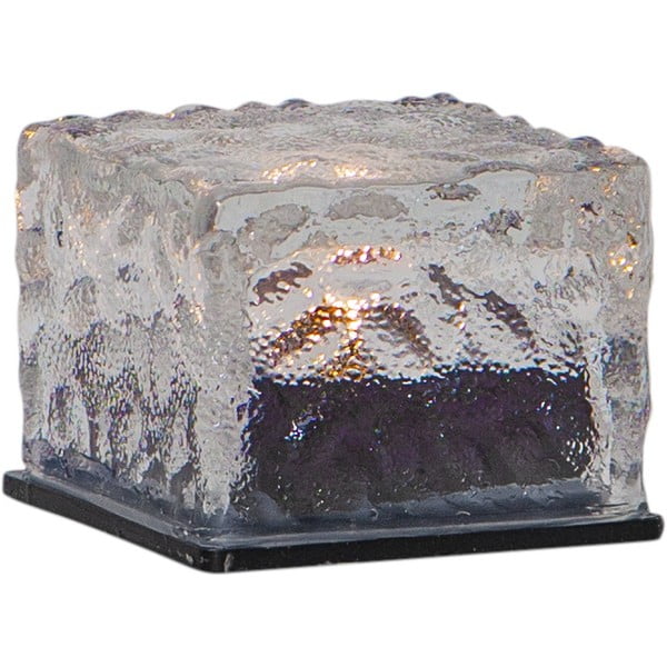 LED svijeće u setu 3 kom sa solarnim panel za eksterijer (visina 5,5 cm) Icecube – Star Trading-image-3