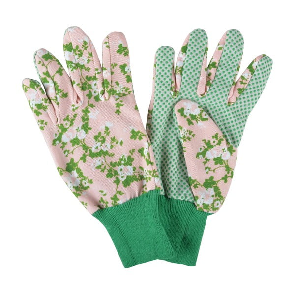Ružičaste vrtne rukavice Esschert Design Plague Rose