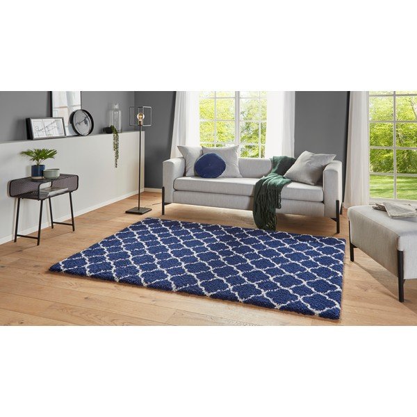 Plavi tepih metvice Rugs Luna, 80 x 150 cm-image-2