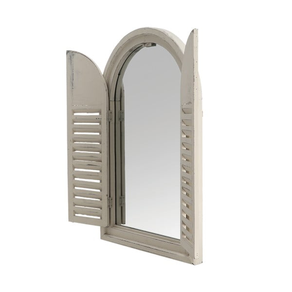 Vanjsko ogledalo s okvirom od masivnog drveta 37x59 cm – Esschert Design-image-1