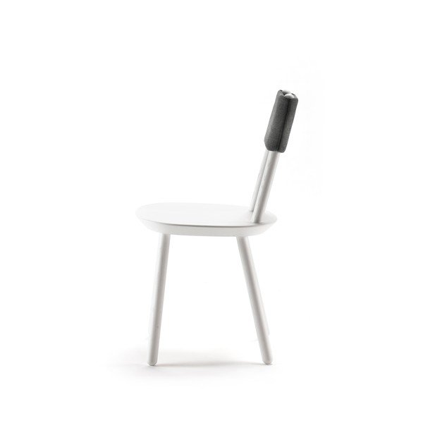 Bijela stolica od prirodnog masivnog drveta EMKO Naïve-image-4