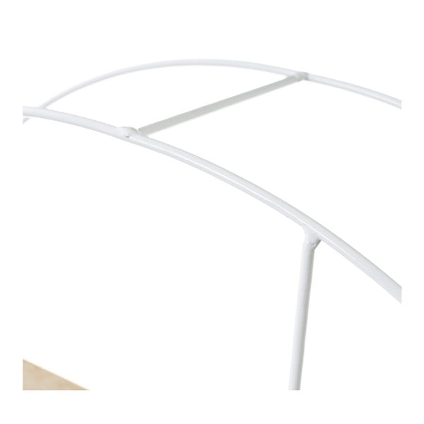 Bijela/natur polica s više razina od masivne paulovnije – Casa Selección-image-1