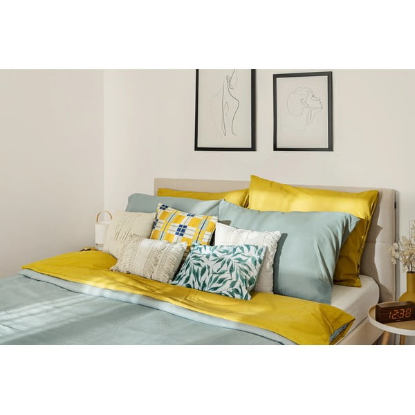 Bež bračni krevet Bobochic Paris Elyna Light, 160 x 200 cm-image-4