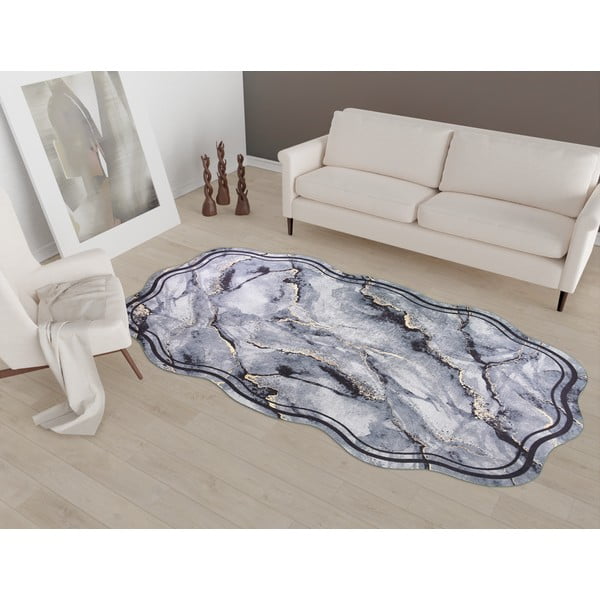 Sivi tepih 120x80 cm - Vitaus-image-1