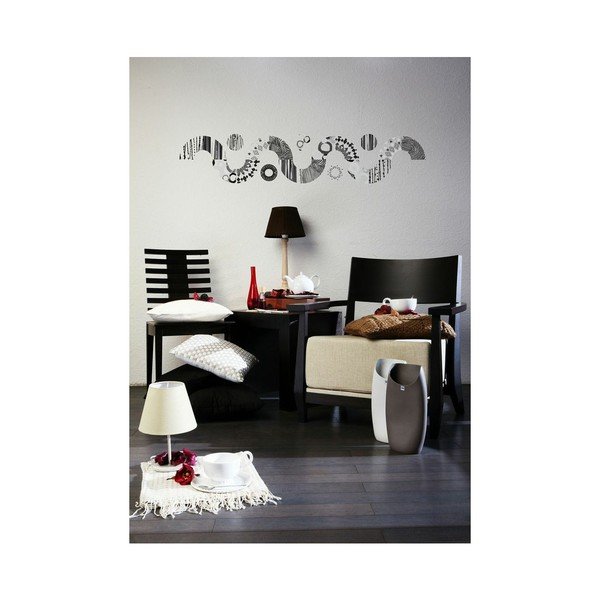 Naljepnica Ambiance Grey And Black Circles-image-3